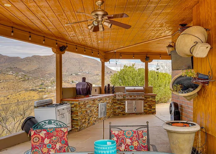 Views + Fire Pit: Hilltop Retreat In Rio Rico! * Rio Rico